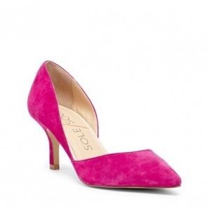EUC Sole Society Raspberry Jenn D’orsay Pump
